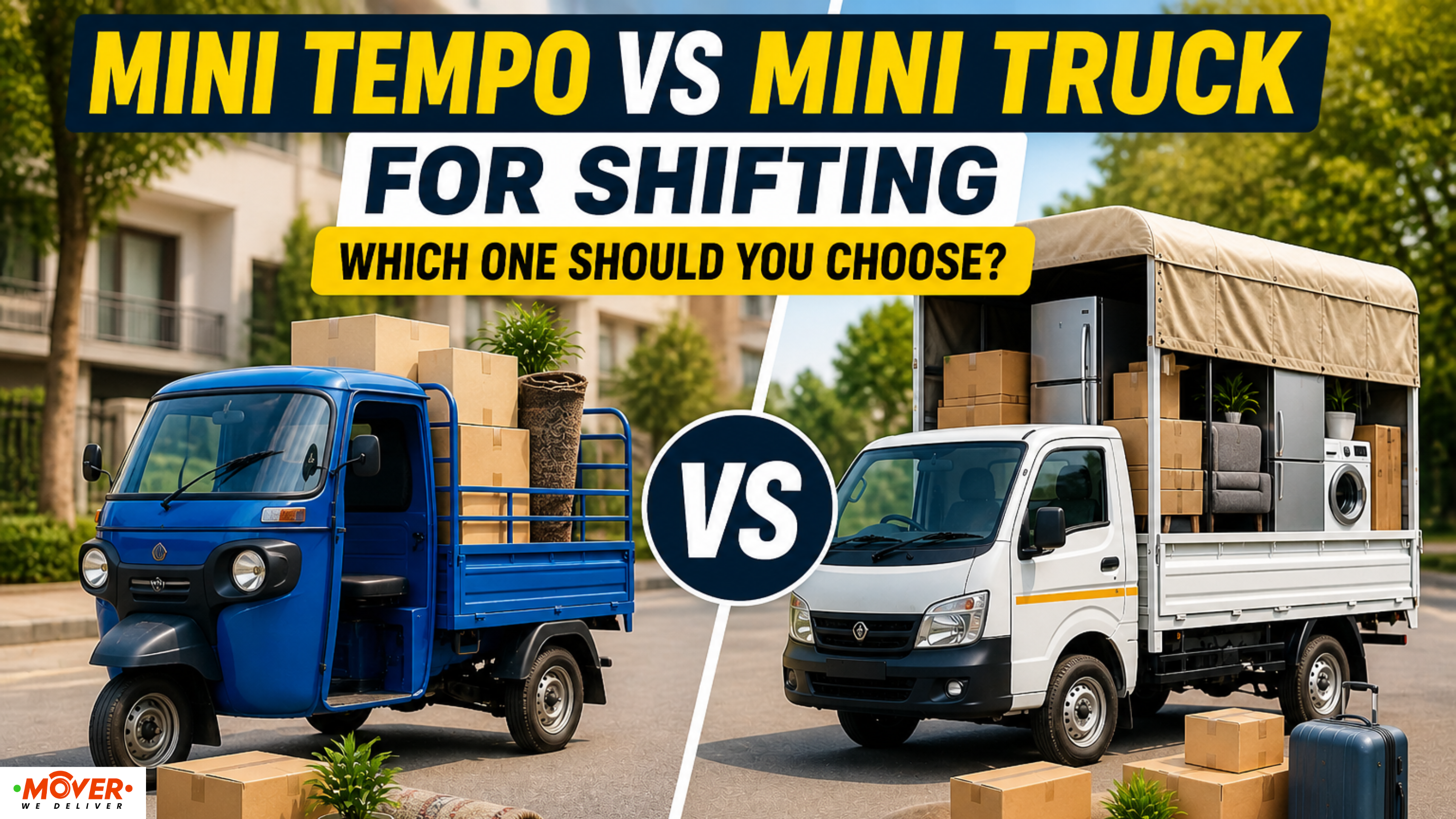 Mini Tempo vs Mini Truck
