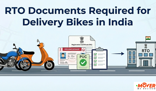 Blog image for RTO Documents Required for Delivery Bikes India