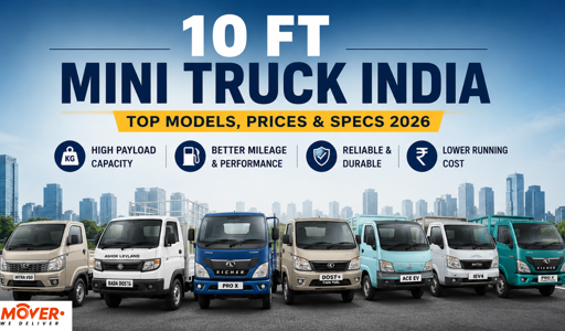 Blog image for 10 Feet Mini Trucks in India