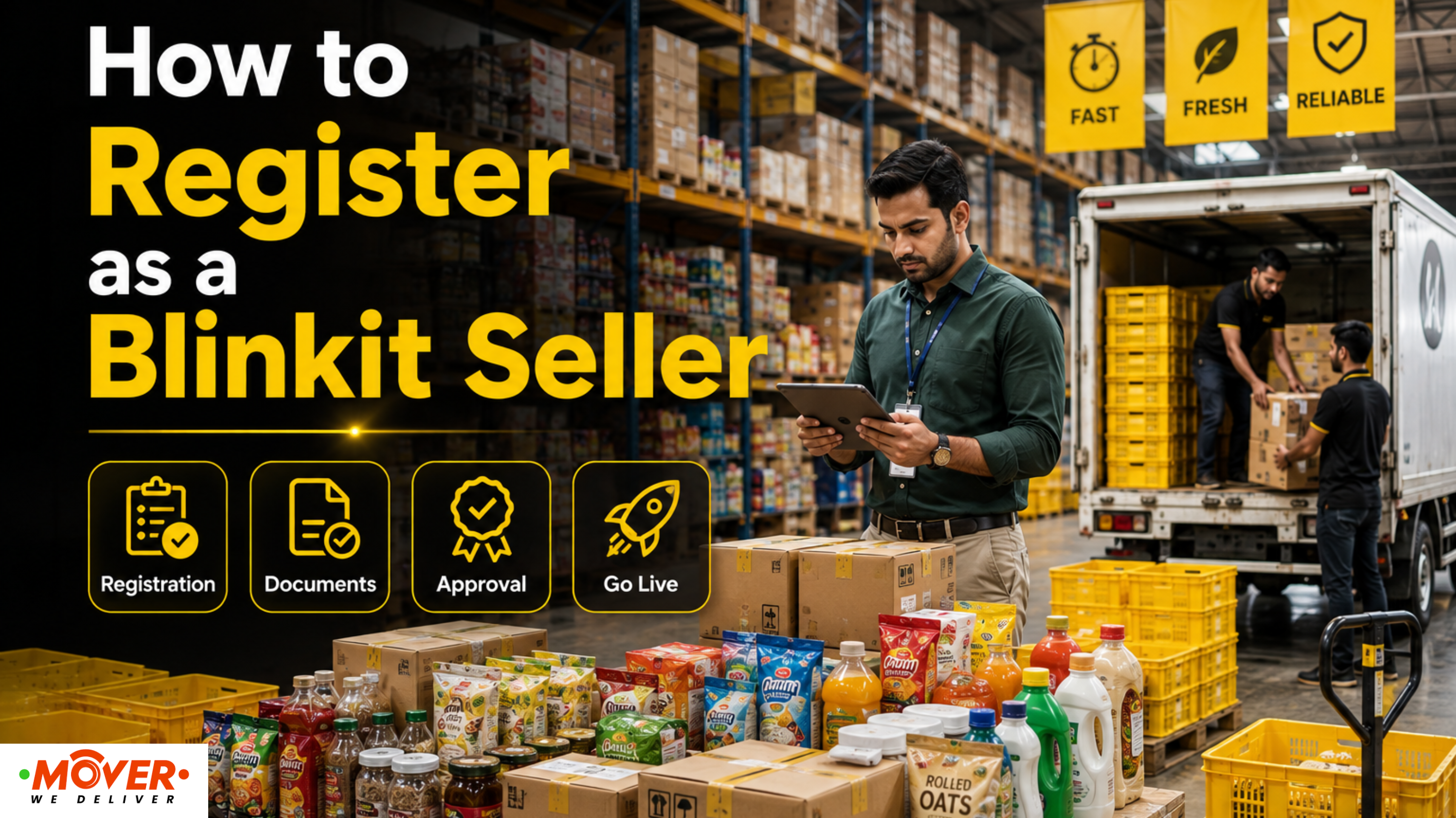 how to sell on blinkit