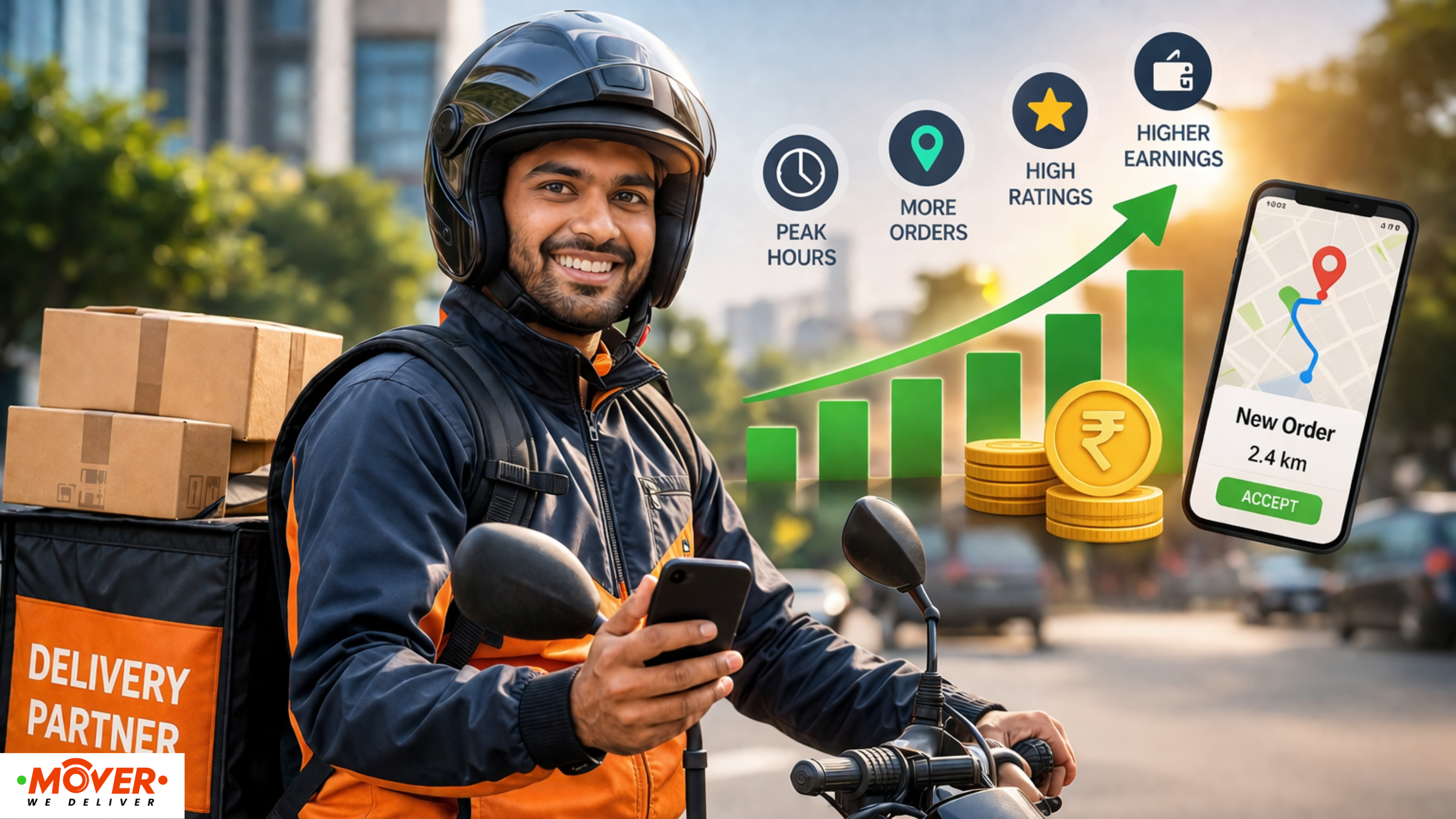 How to Increase Delivery Partner Earnings in India