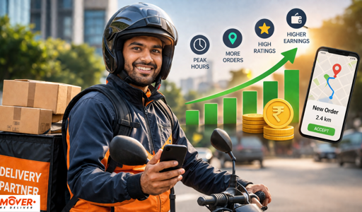 Blog image for How to Increase Delivery Partner Earnings in India