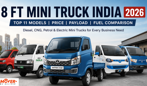 Blog image for 8 Feet Mini Trucks in India