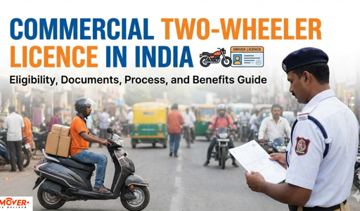 Blog image for Commercial Two Wheeler Licence in India