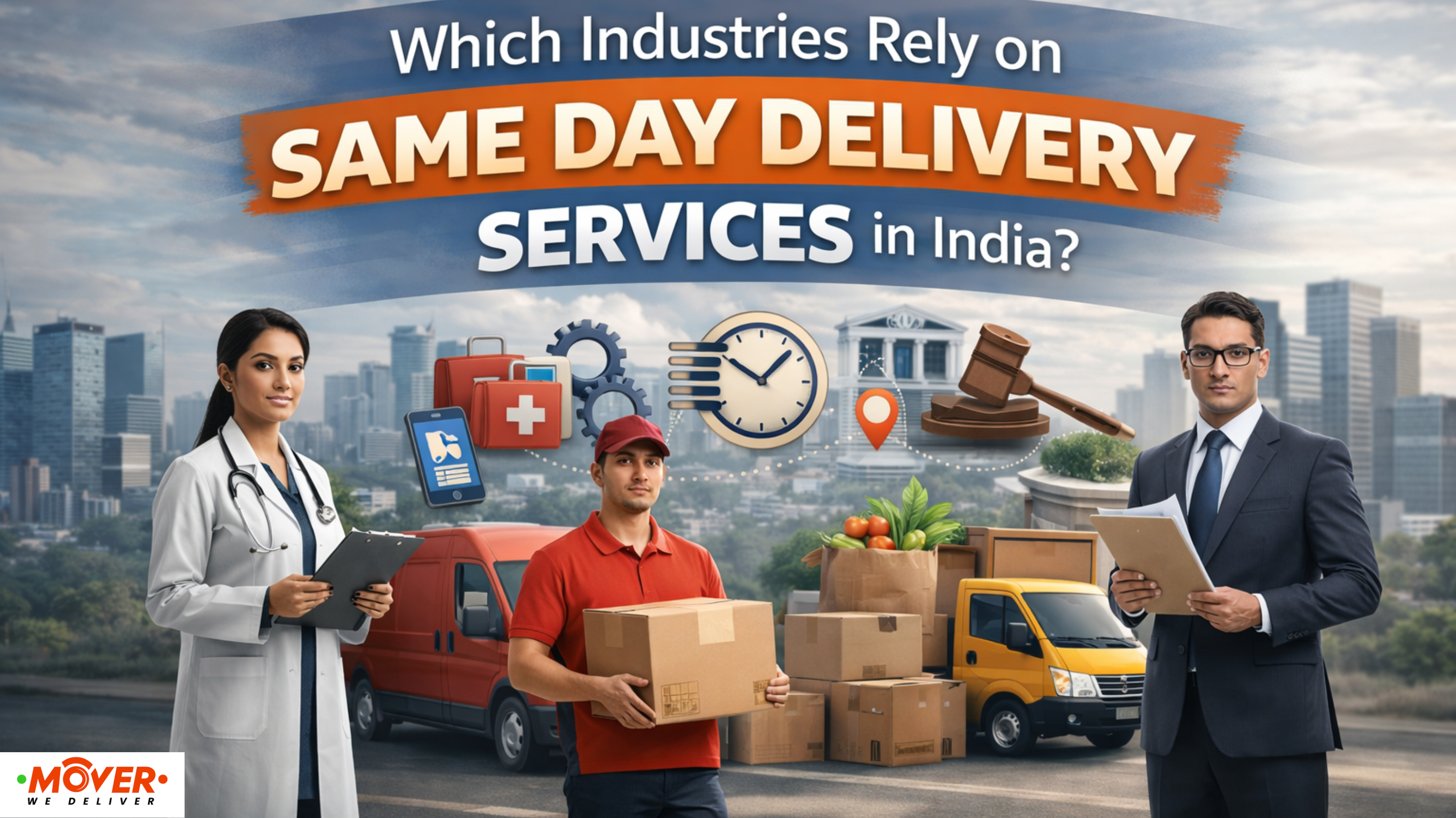 Same Day Delivery Services in India: 7 Key Industries